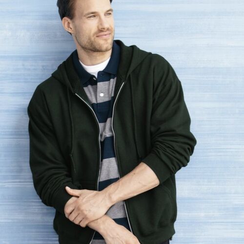 Unisex Heavy Blend™ Full-Zip Hooded Sweatshirt - 18600 Thumbnail