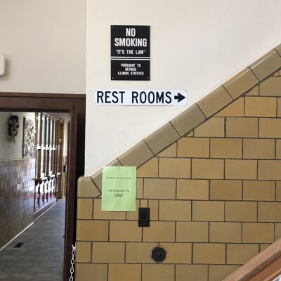 Metal sign Installed on location Thumbnail