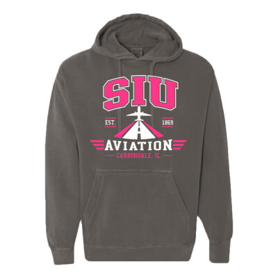 Pink Print Comfort Colors Hoodie Thumbnail